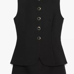 Sleeveless Vest jumpsuit